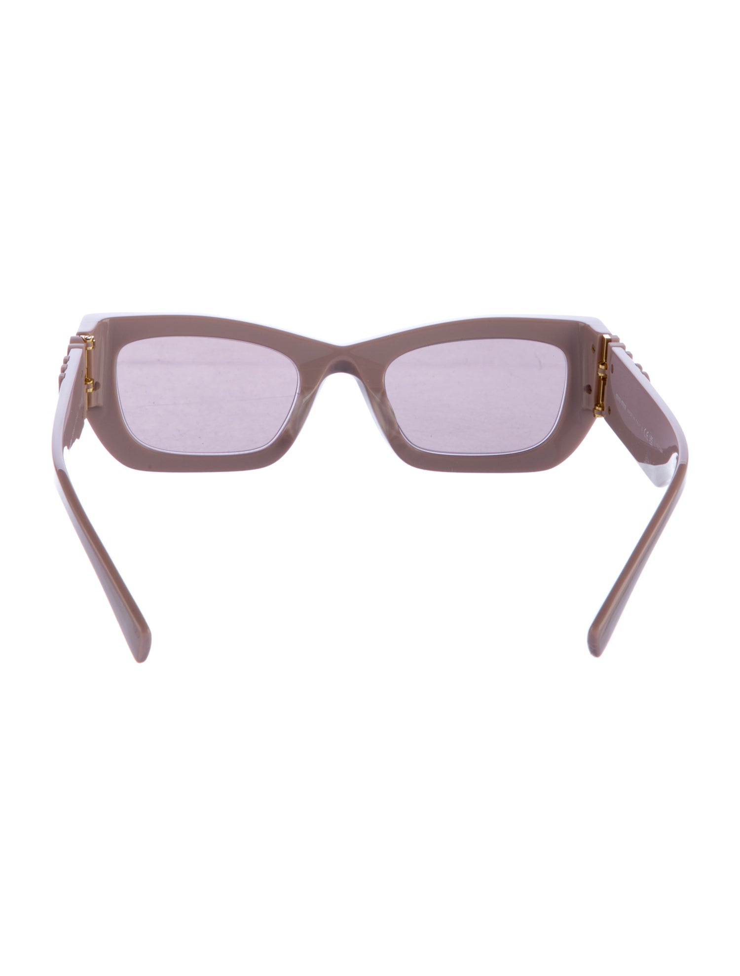 Miu Miu Wayfarer Tinted Sunglasses